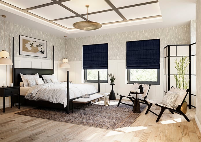 Kent, Navy - Roman Blind - Image 7